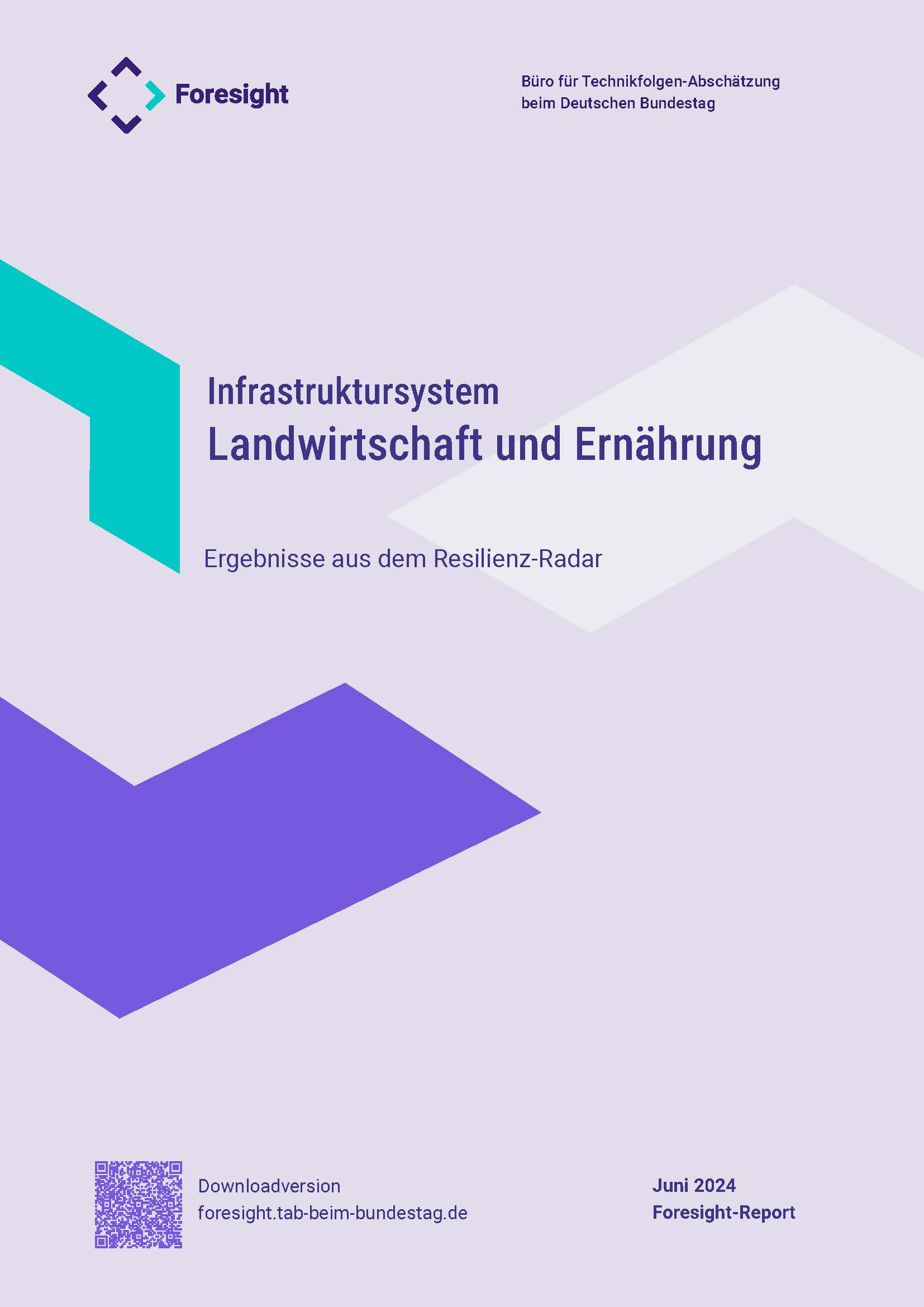 Infrastruktursystem Landwirtschaft und Ernährung
