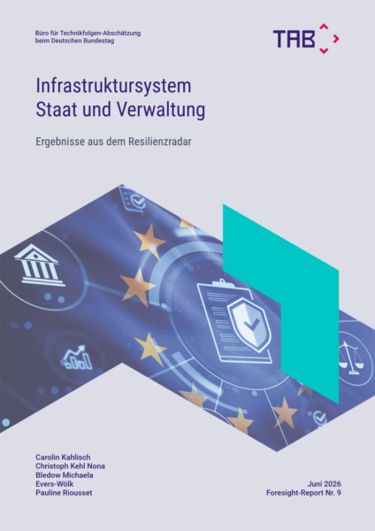 Foresight-Report Nr. 9: Infrastruktursystem Staat und Verwaltung